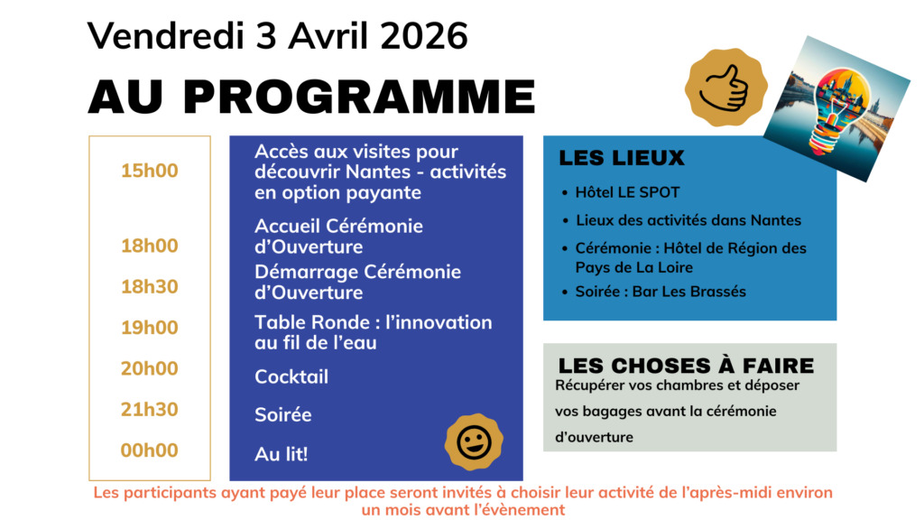 Programme FrancoFormation Vendredi