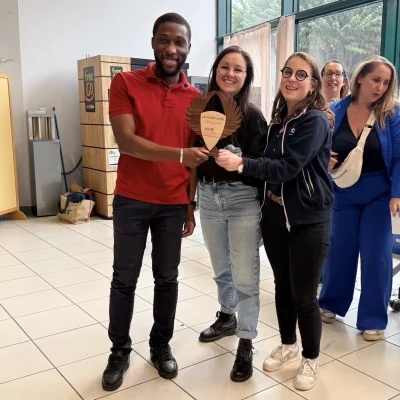 La Coupe Ailée remportée par Testi Cho : récompense de la fédération régionale des Pays de la Loire qui met à l'honneur une action d'une locale